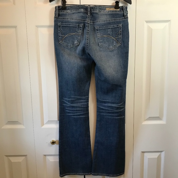 Refuge Runway Every Day Bootcut Distressed Jeans - Picture 4 of 5